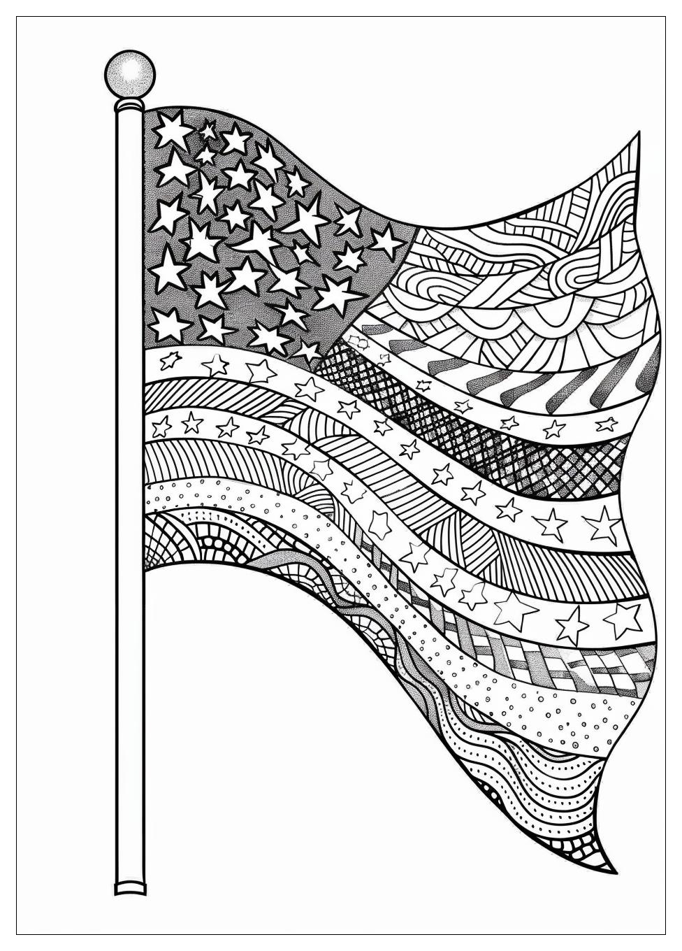 Patriotic Coloring Pages-20