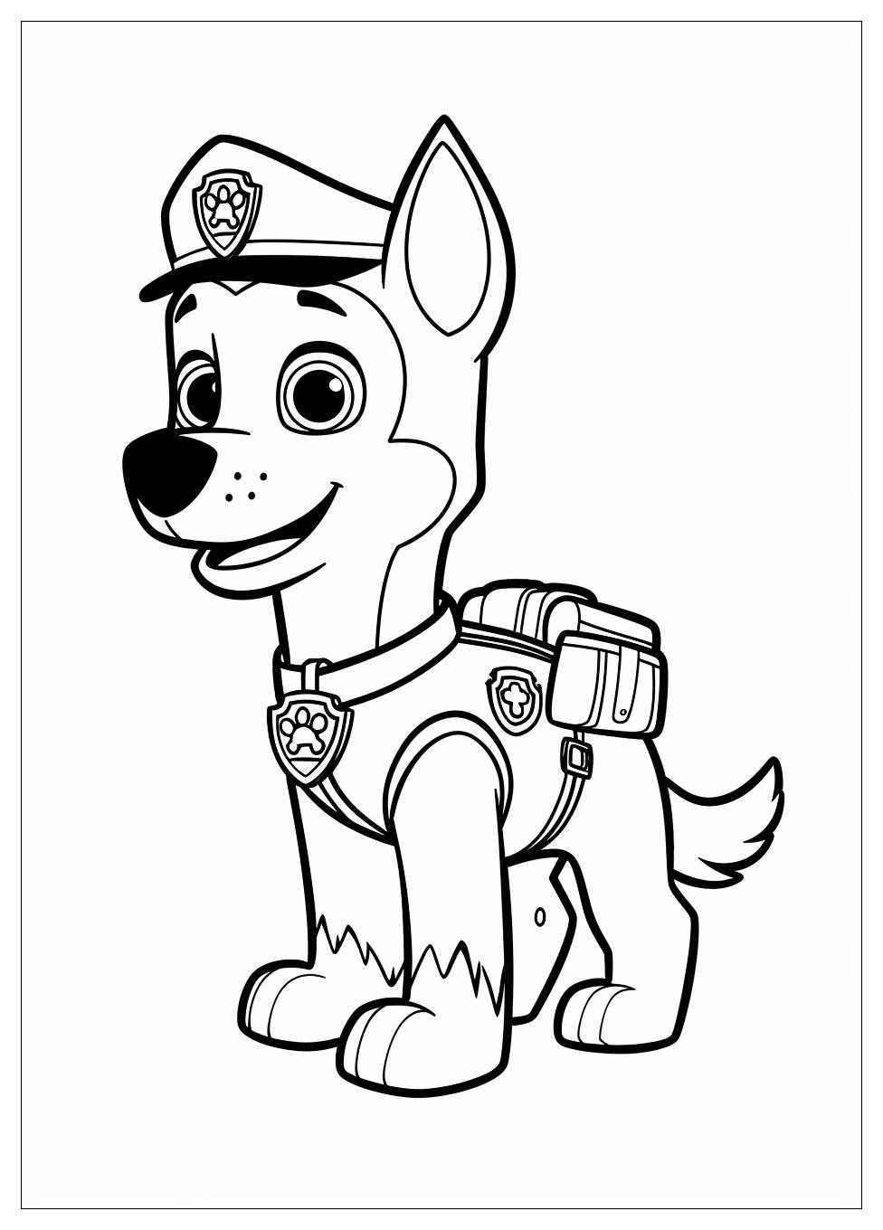 Paw Patrol Coloring Pages-1