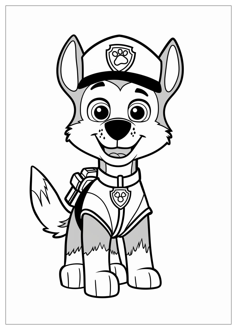 Paw Patrol Coloring Pages-10