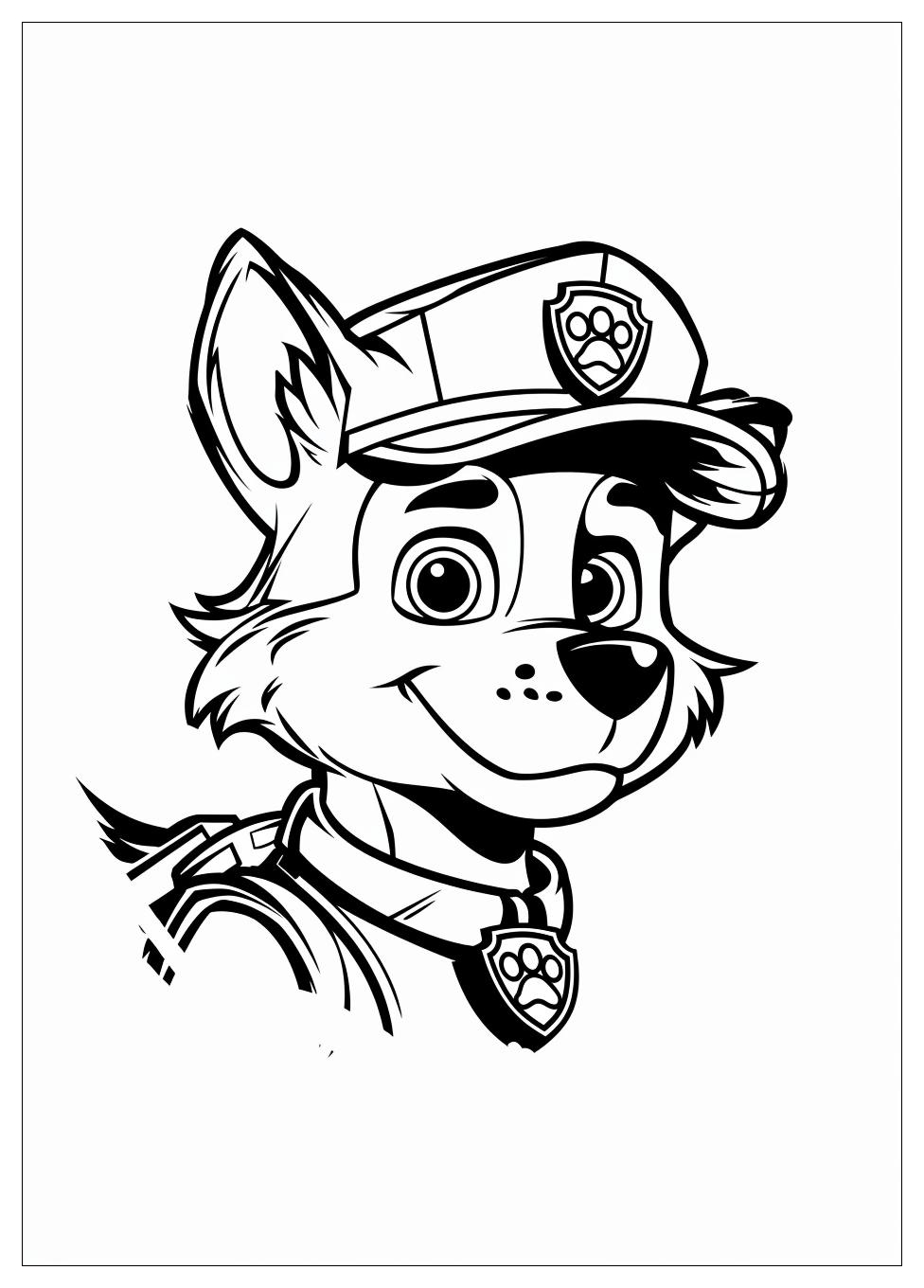 Paw Patrol Coloring Pages-11