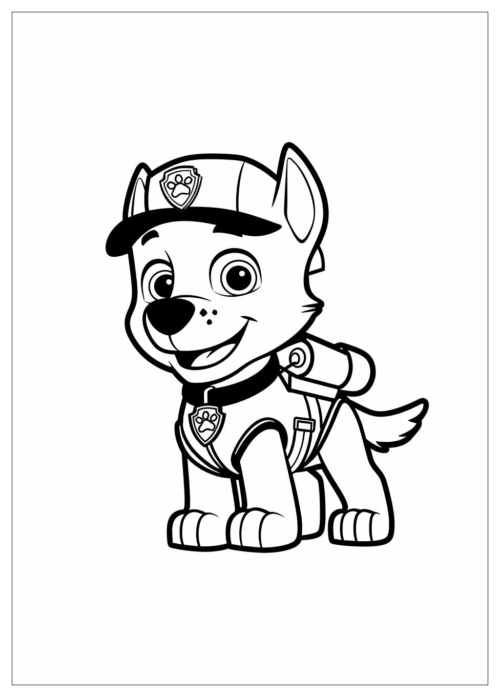 Paw Patrol Coloring Pages-12