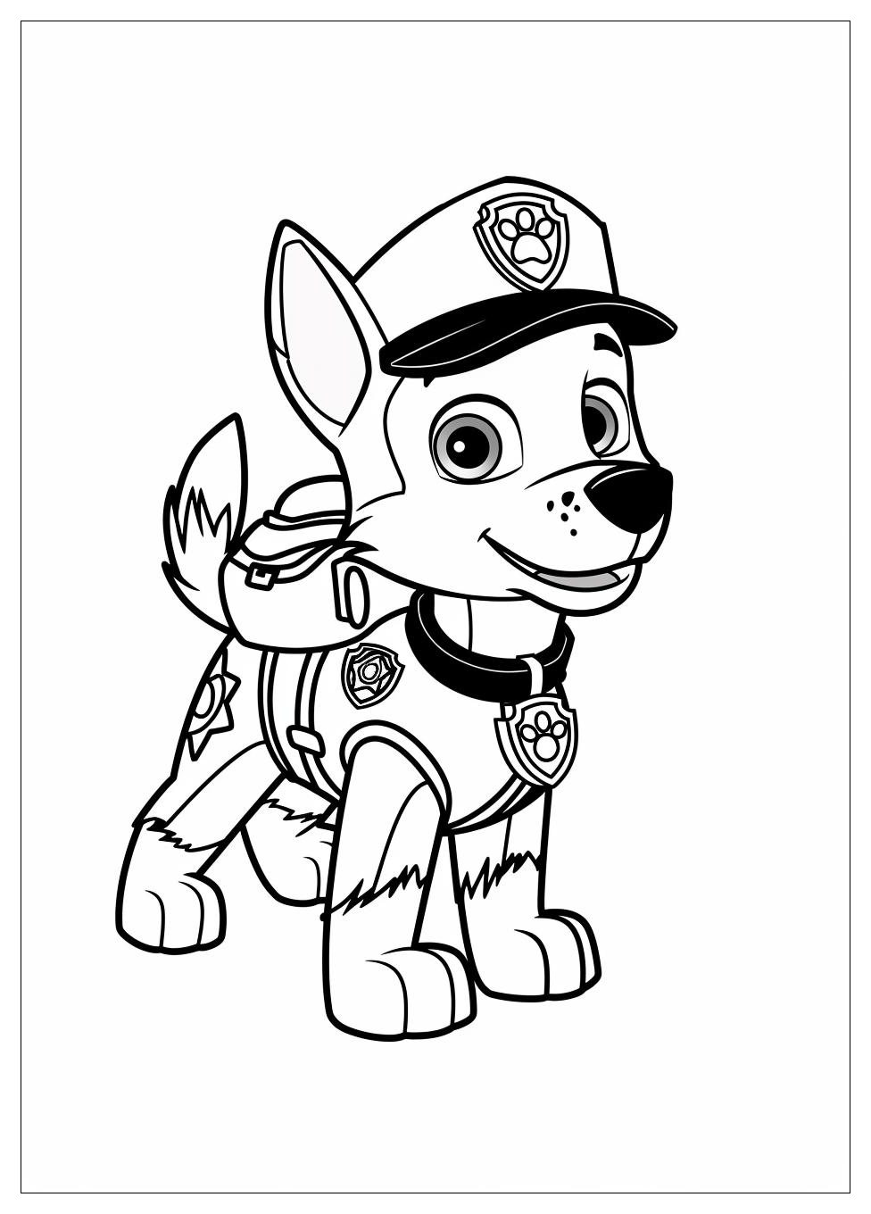 Paw Patrol Coloring Pages-2