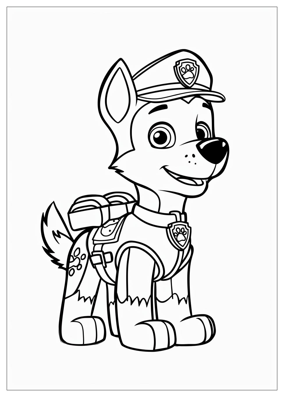 Paw Patrol Coloring Pages-6