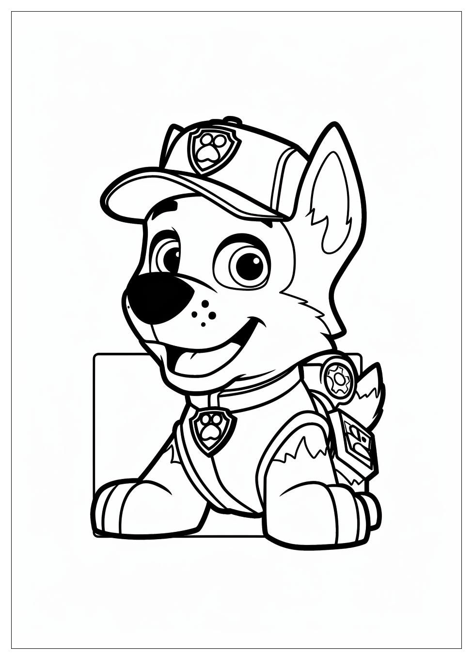 Paw Patrol Coloring Pages-7