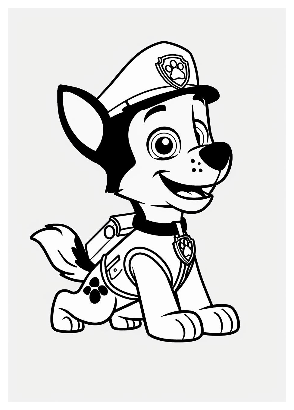 Paw Patrol Coloring Pages-8