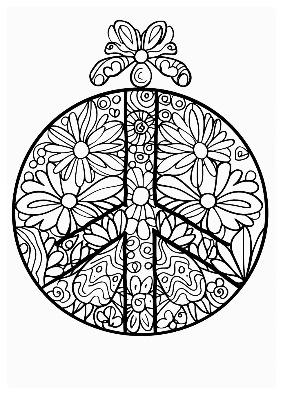 Peace Coloring Pages-11