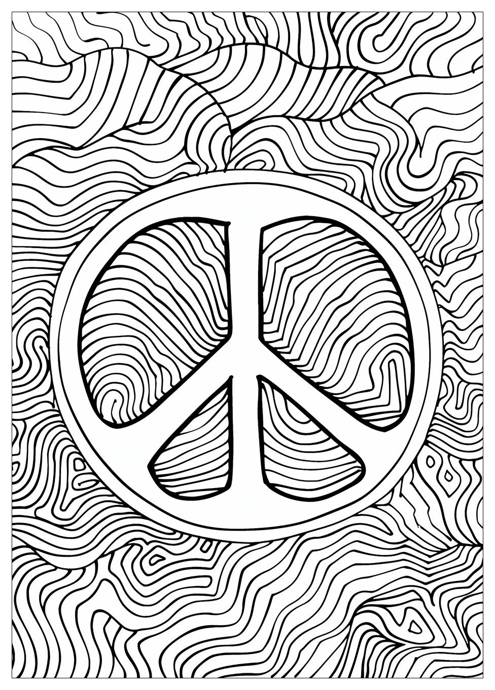 Peace Coloring Pages-15