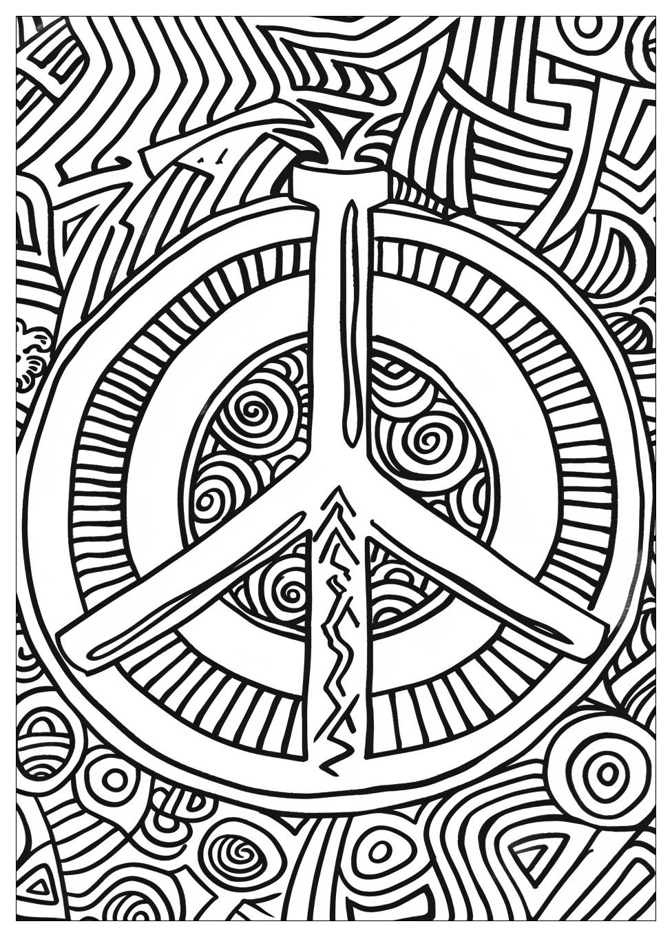 Peace Coloring Pages-3