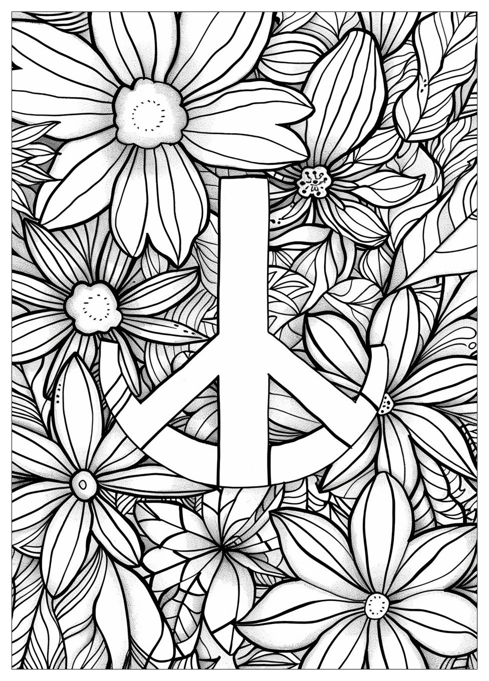 Peace Coloring Pages-7