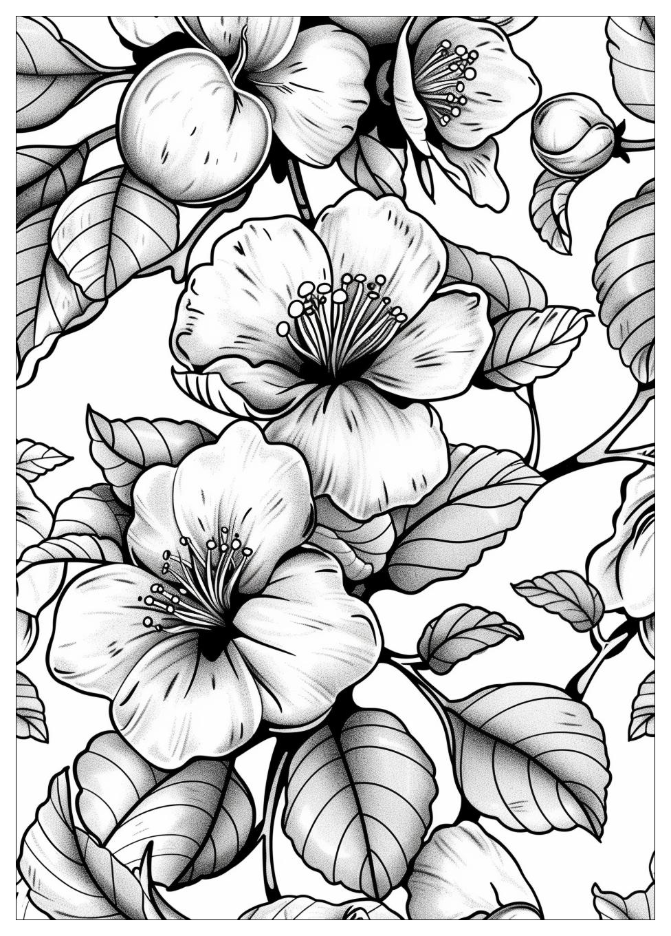 Peach Coloring Pages-14