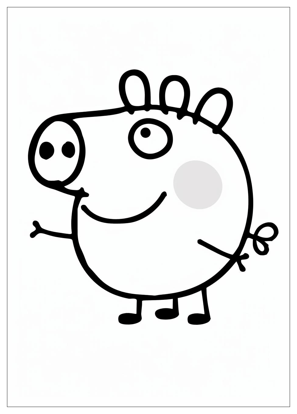 Peppa Pig Coloring Pages-10