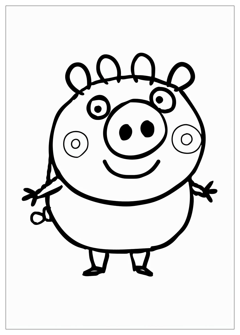 Peppa Pig Coloring Pages-13