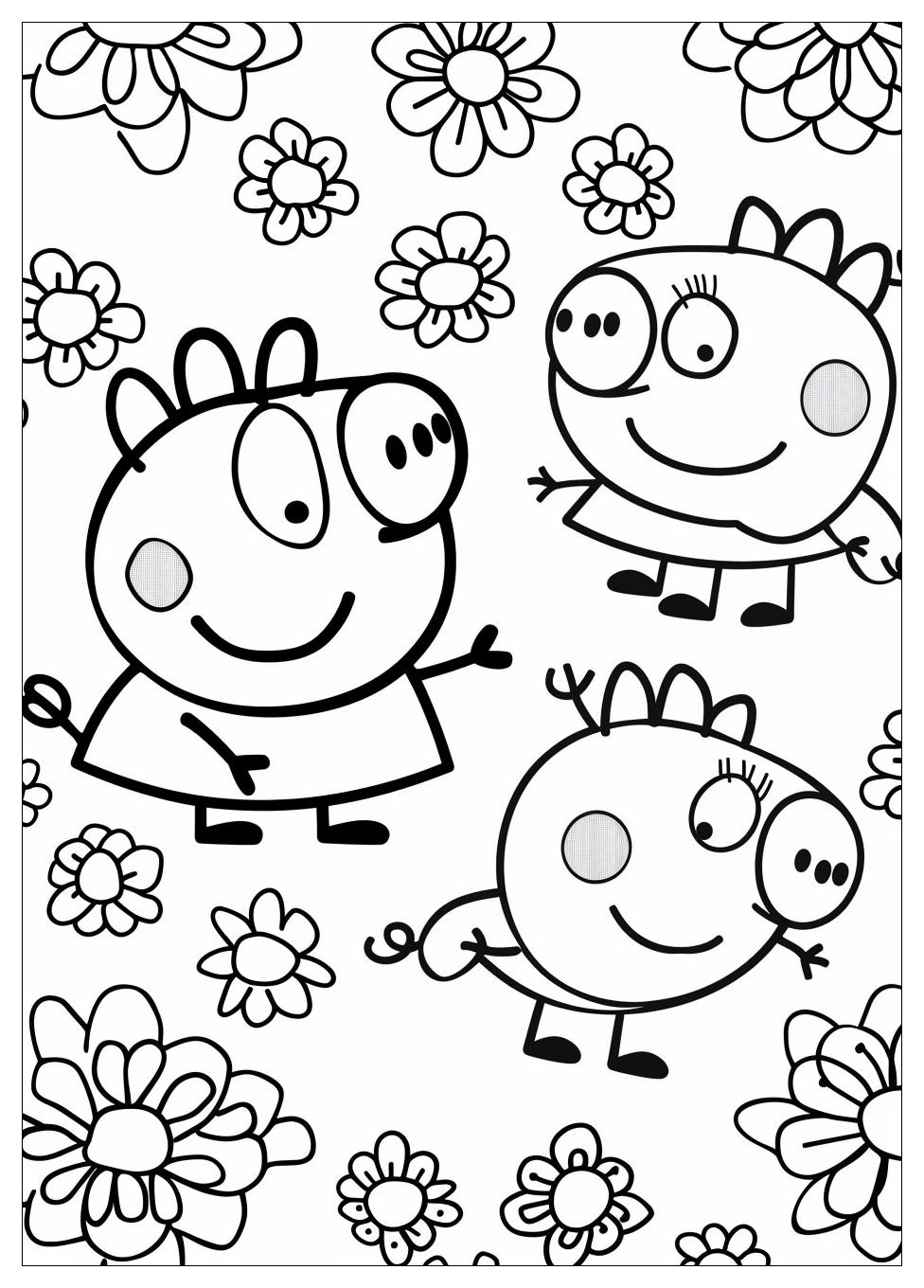 Peppa Pig Coloring Pages-15