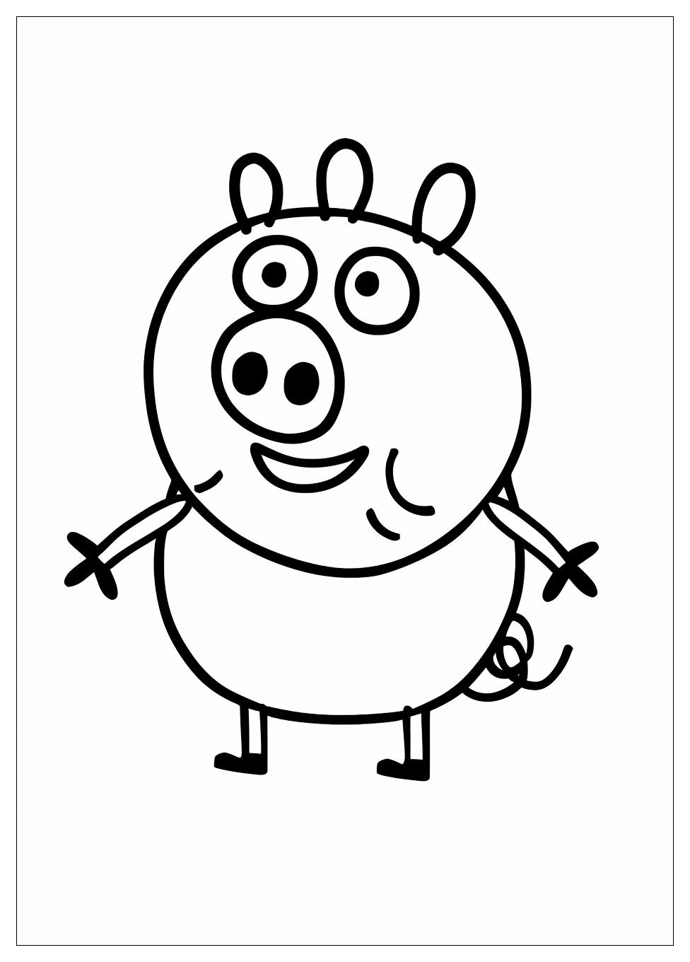 Peppa Pig Coloring Pages-2