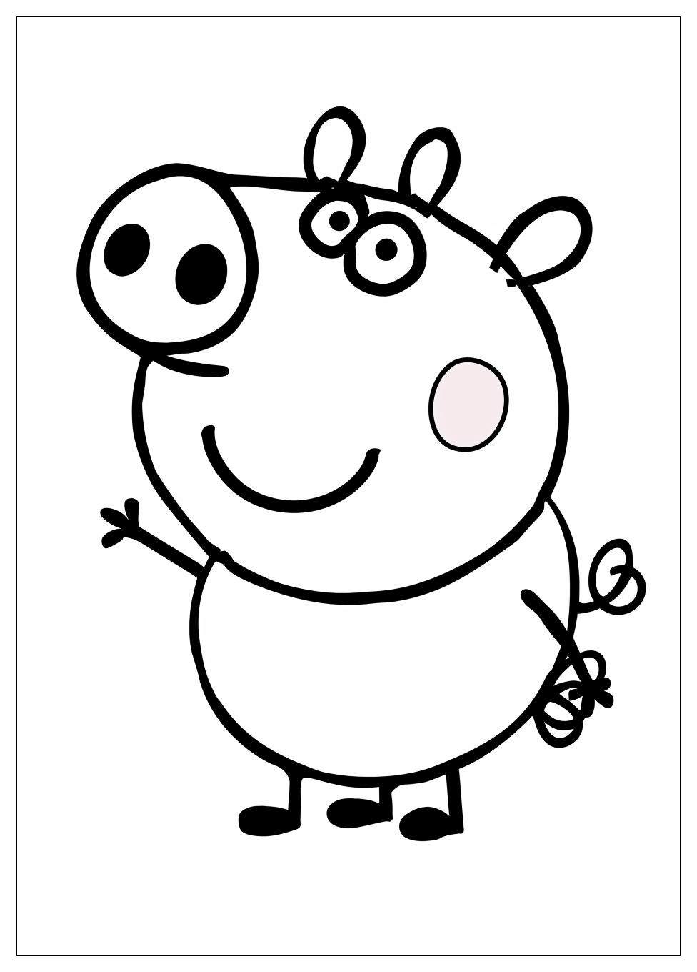 Peppa Pig Coloring Pages-3