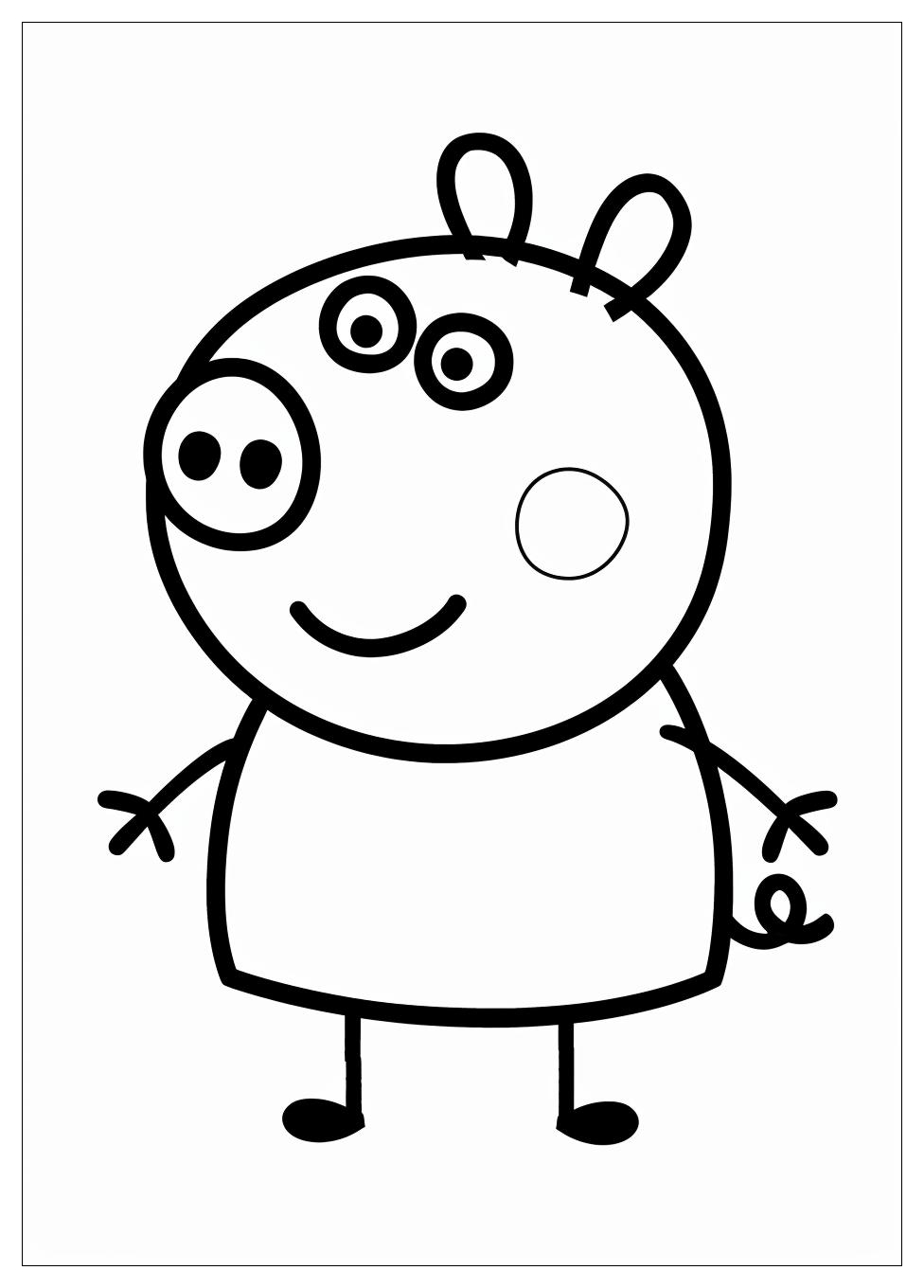 Peppa Pig Coloring Pages-5