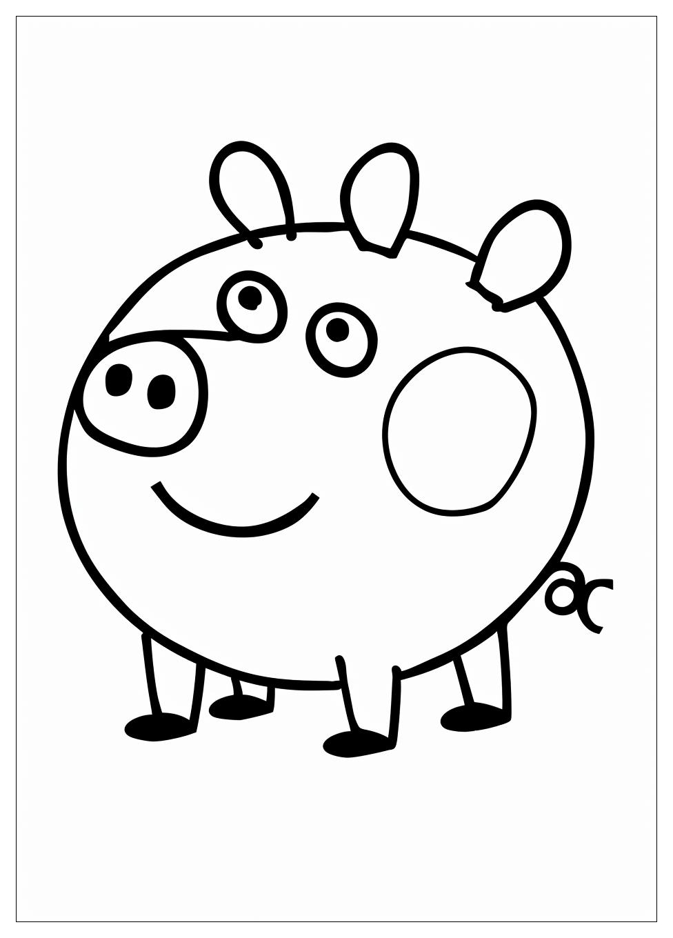 Peppa Pig Coloring Pages-7