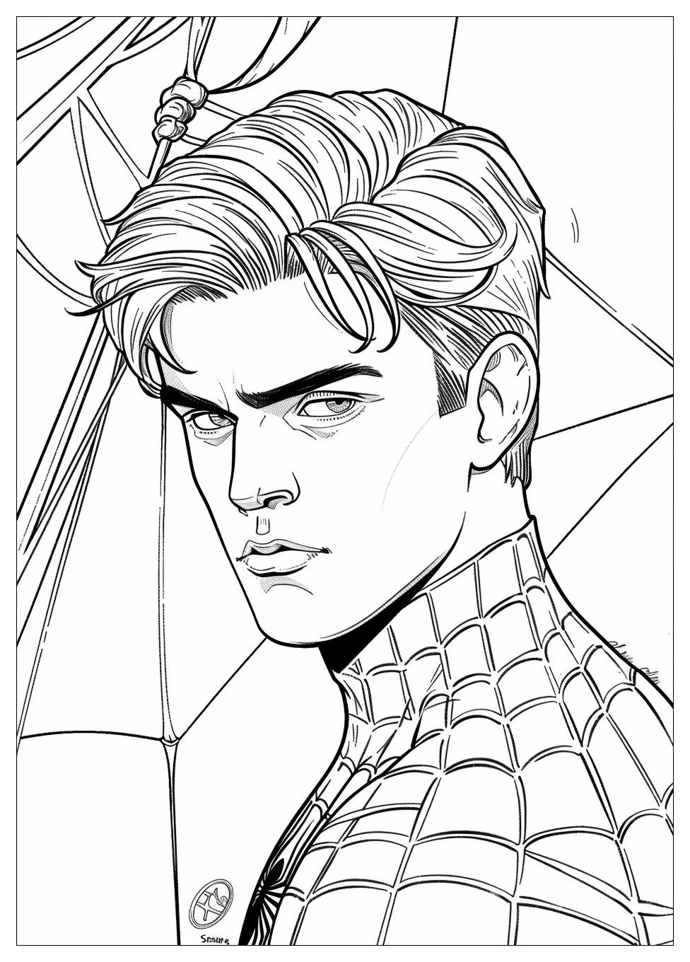 Peter Parker Coloring Pages-10