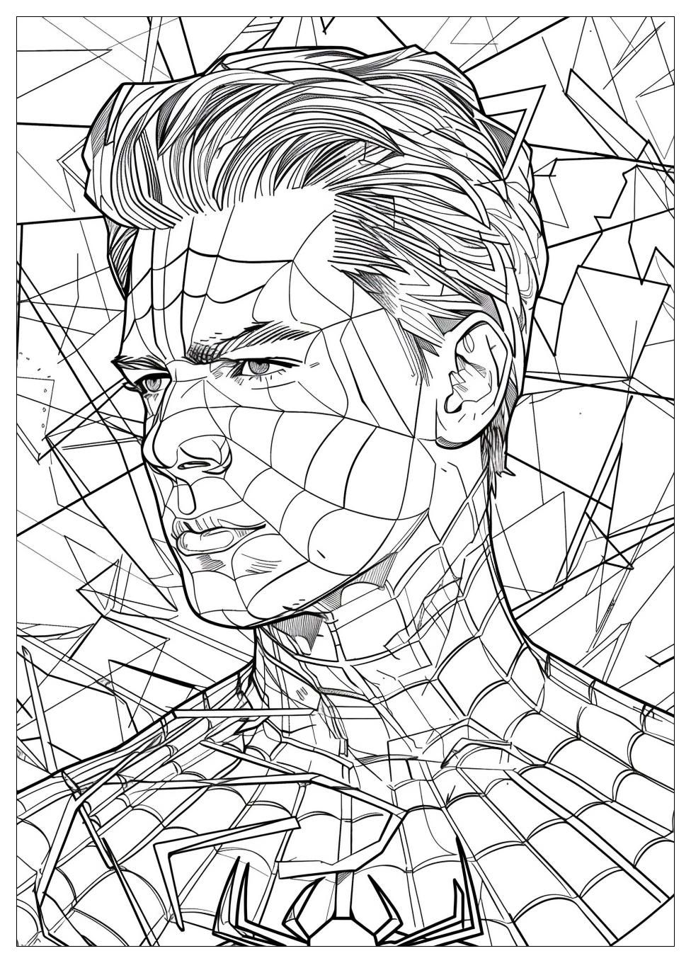 Peter Parker Coloring Pages-12