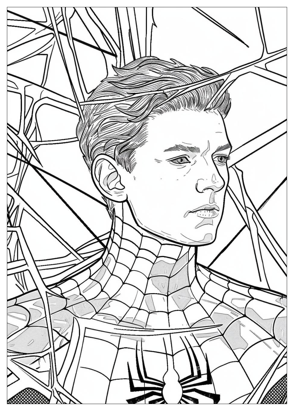 Peter Parker Coloring Pages-13