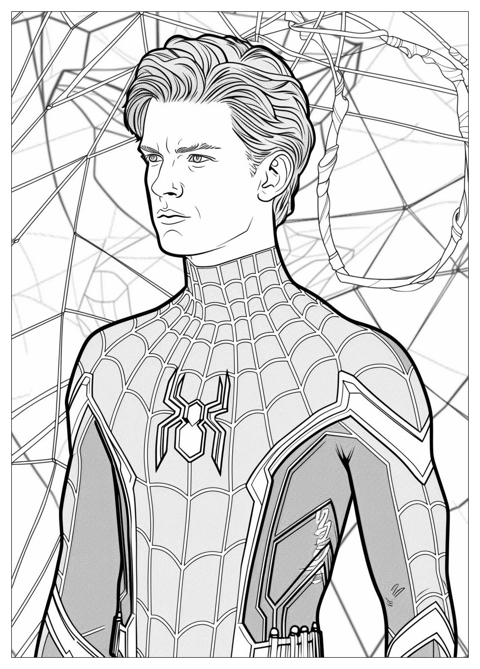 Peter Parker Coloring Pages-14