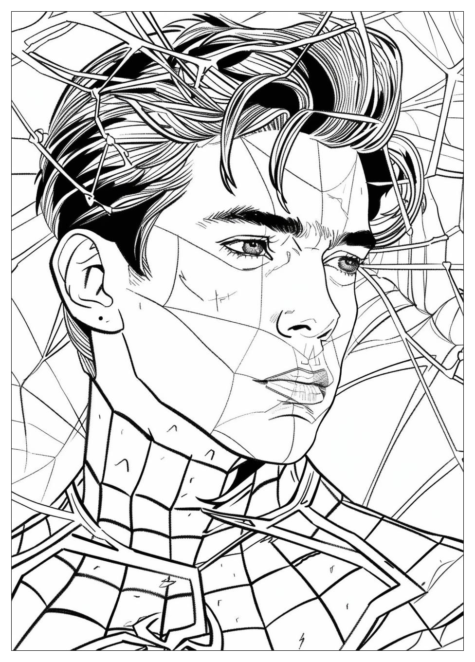 Peter Parker Coloring Pages-16