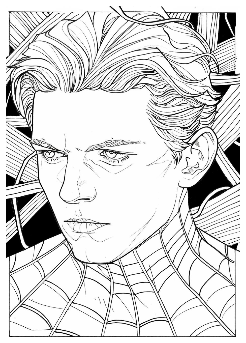 Peter Parker Coloring Pages-17