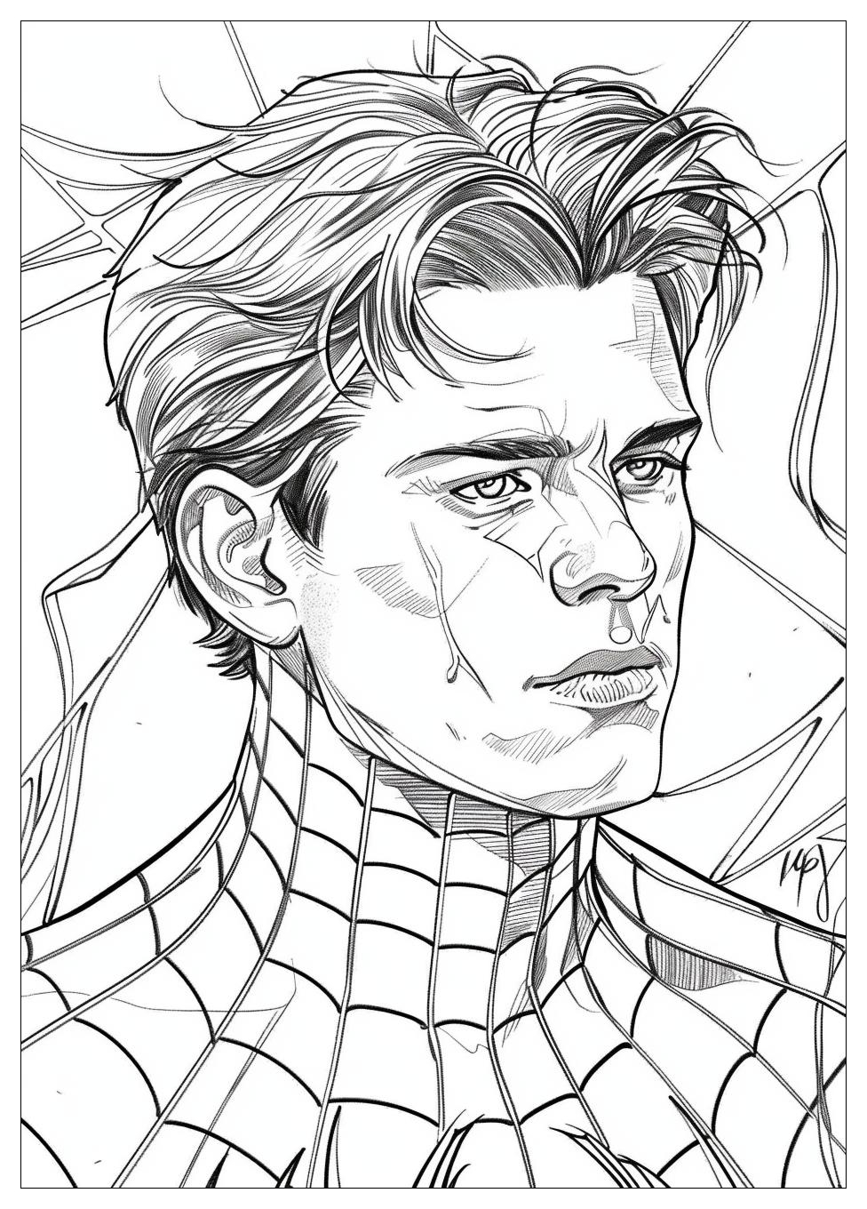 Peter Parker Coloring Pages-18