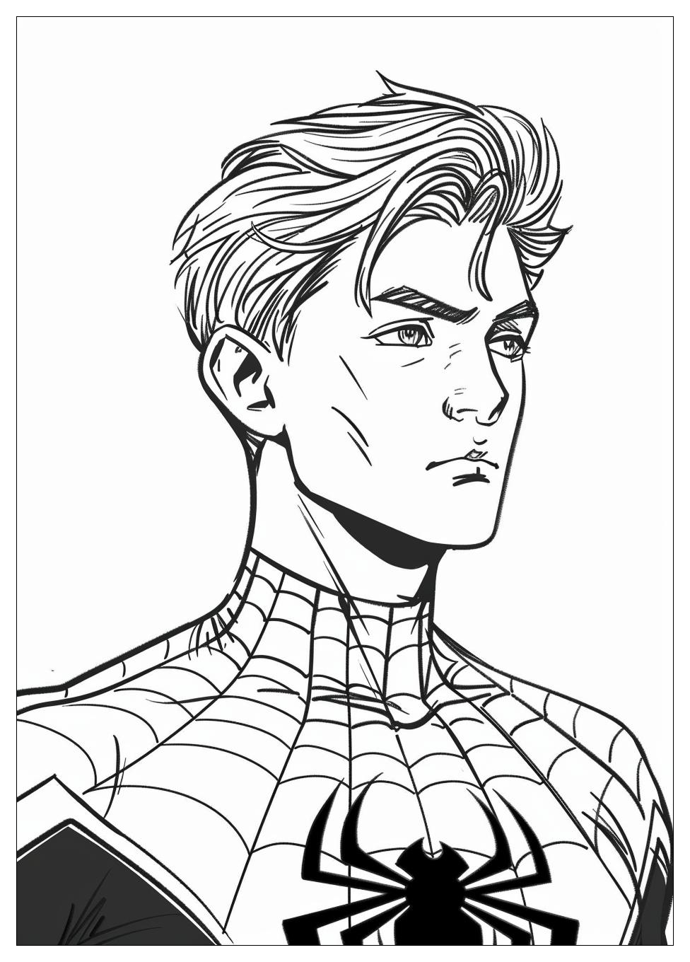 Peter Parker Coloring Pages-3