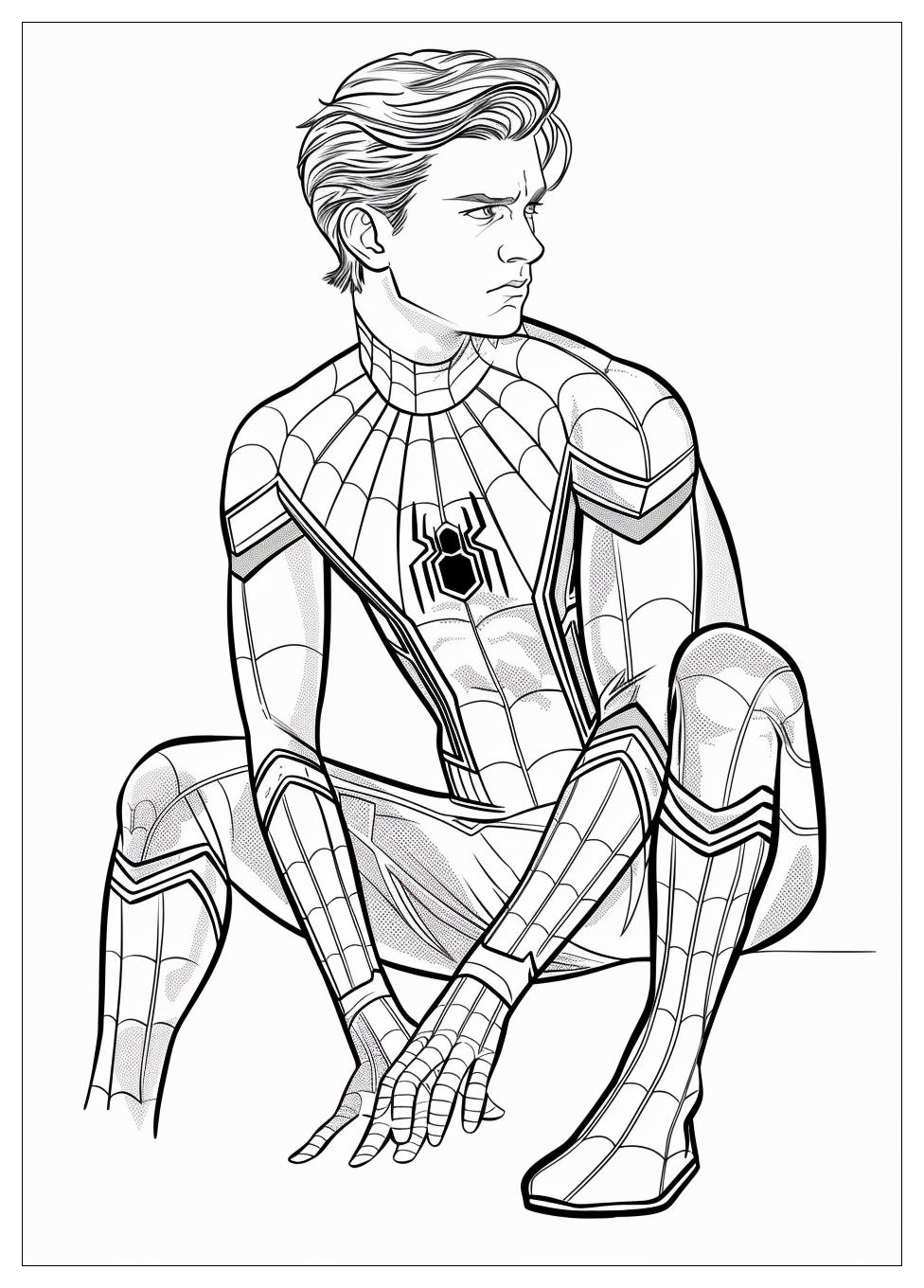 Peter Parker Coloring Pages-4