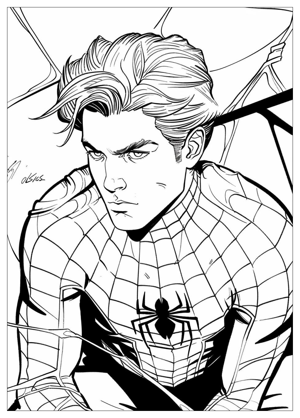 Peter Parker Coloring Pages-5