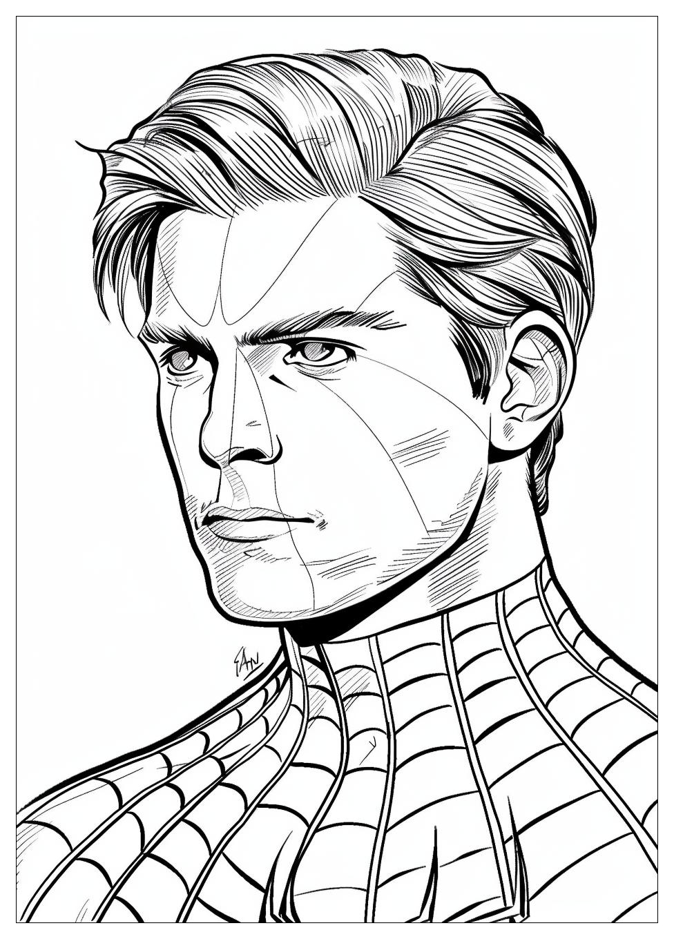 Peter Parker Coloring Pages-6