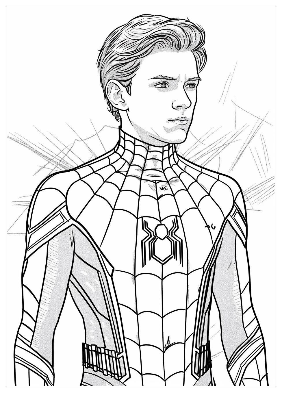 Peter Parker Coloring Pages-8