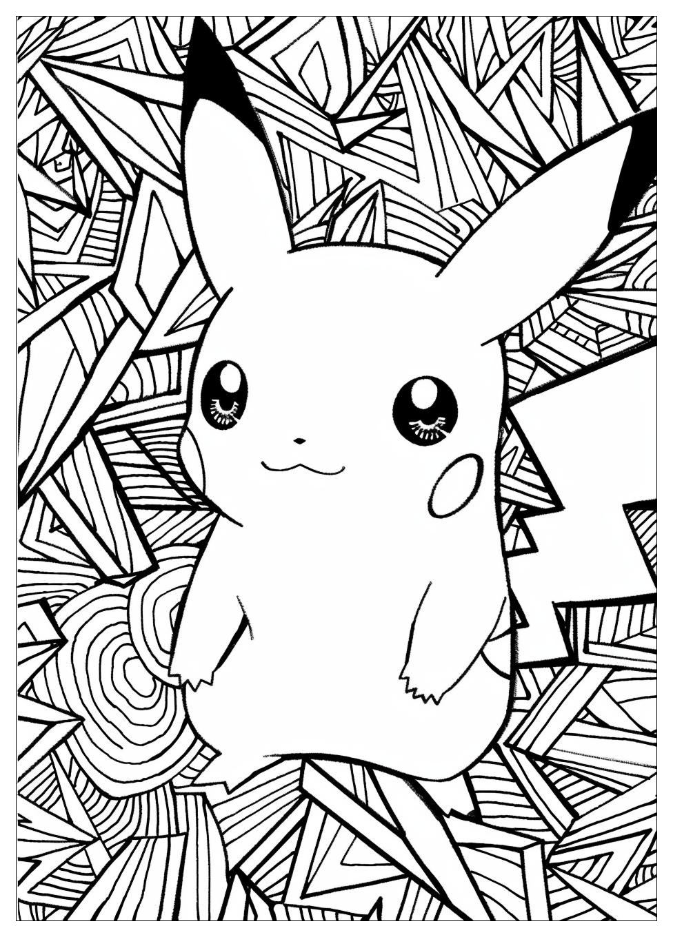 Pichu Coloring Pages-1