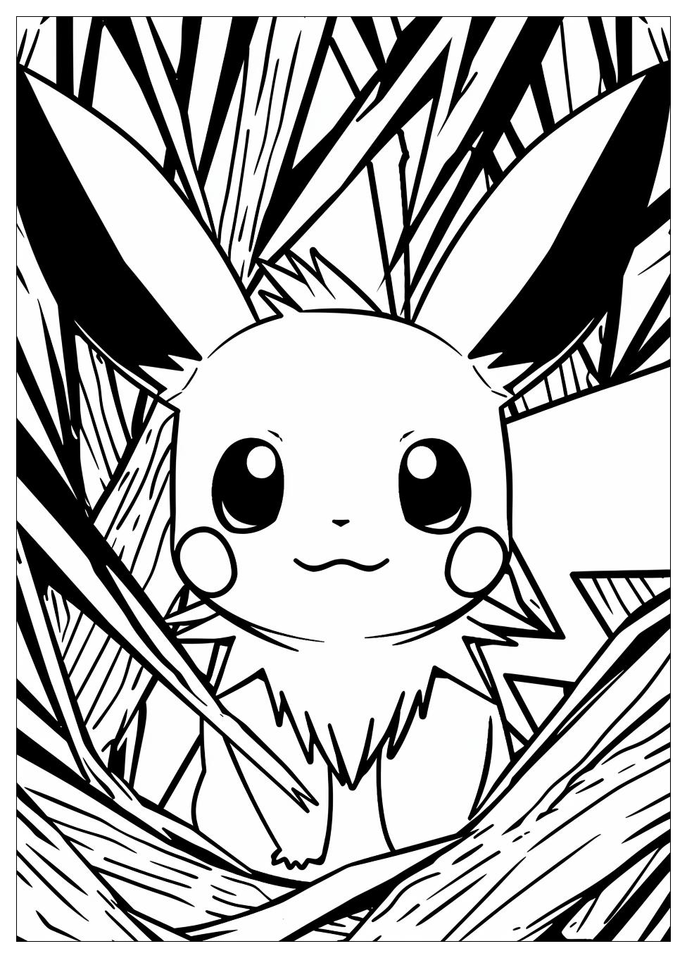 Pichu Coloring Pages-12