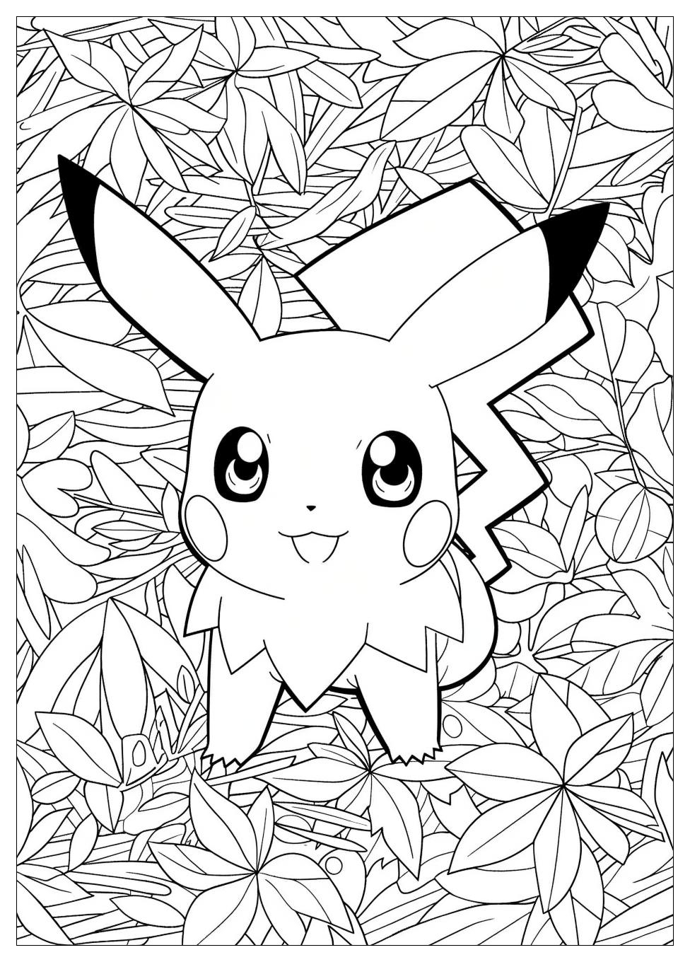 Pichu Coloring Pages-13