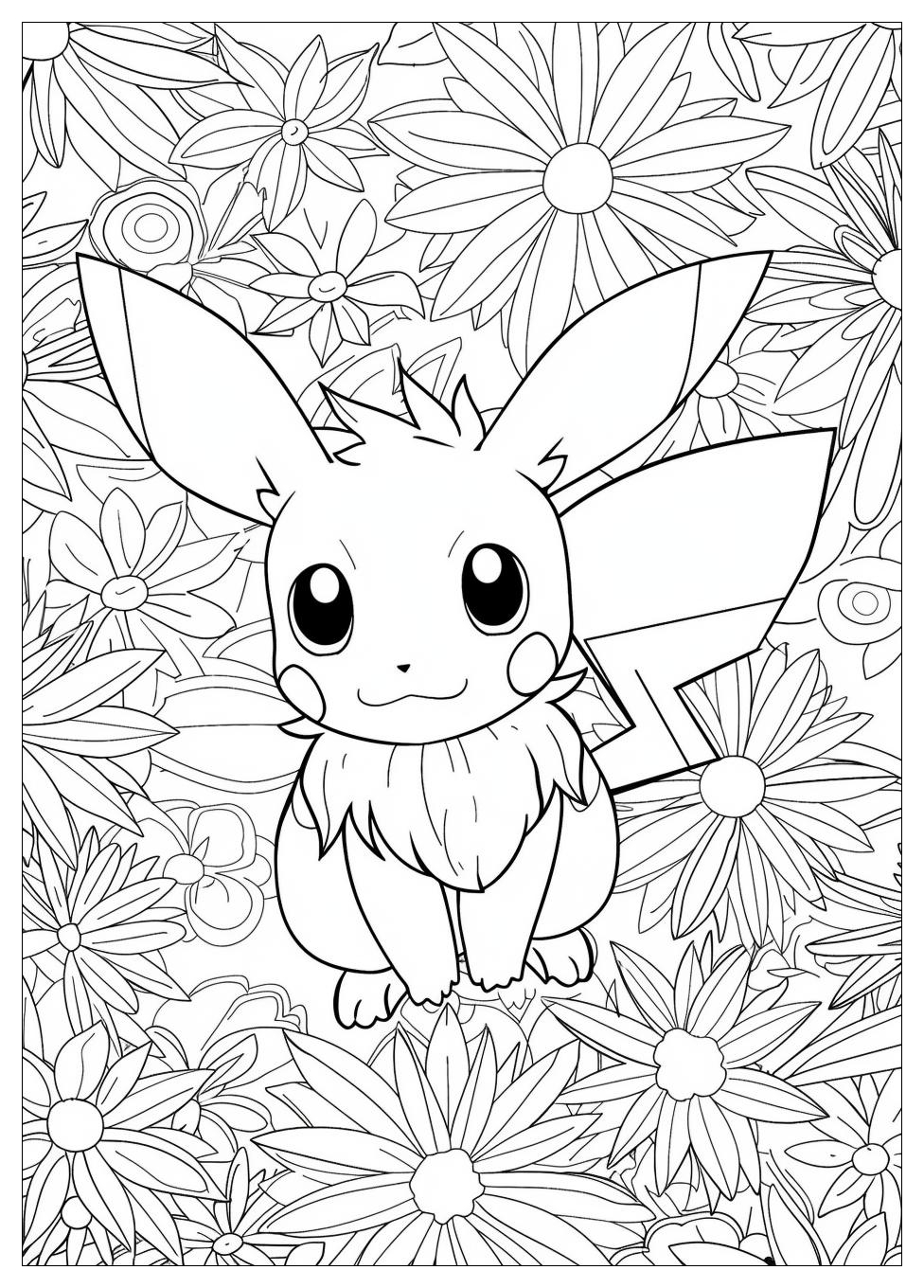 Pichu Coloring Pages-14