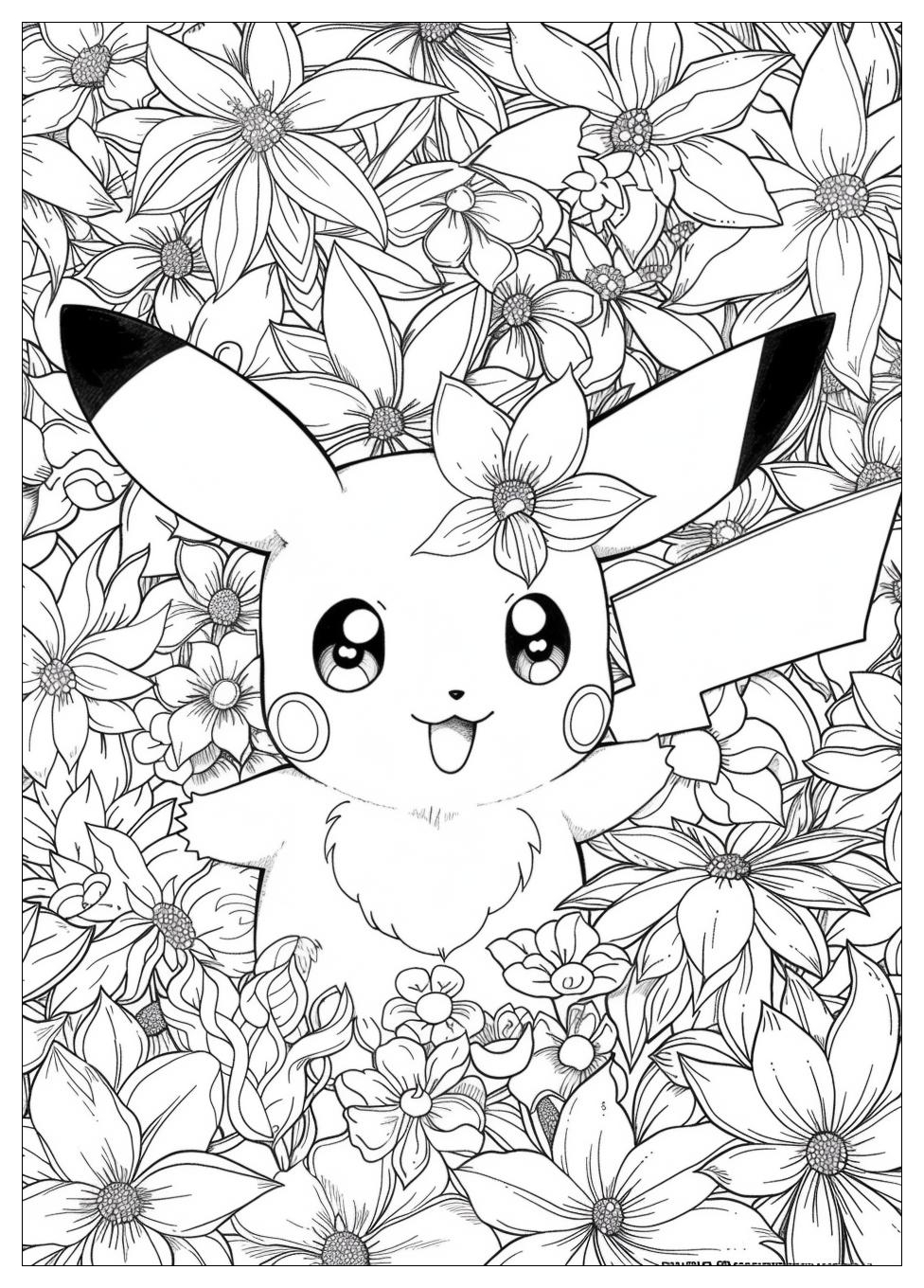 Pichu Coloring Pages-15