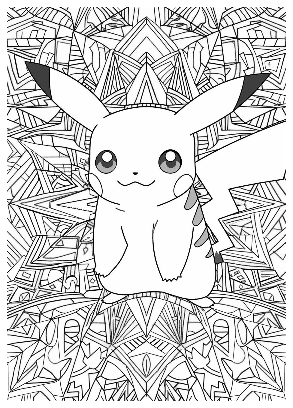 Pichu Coloring Pages-18