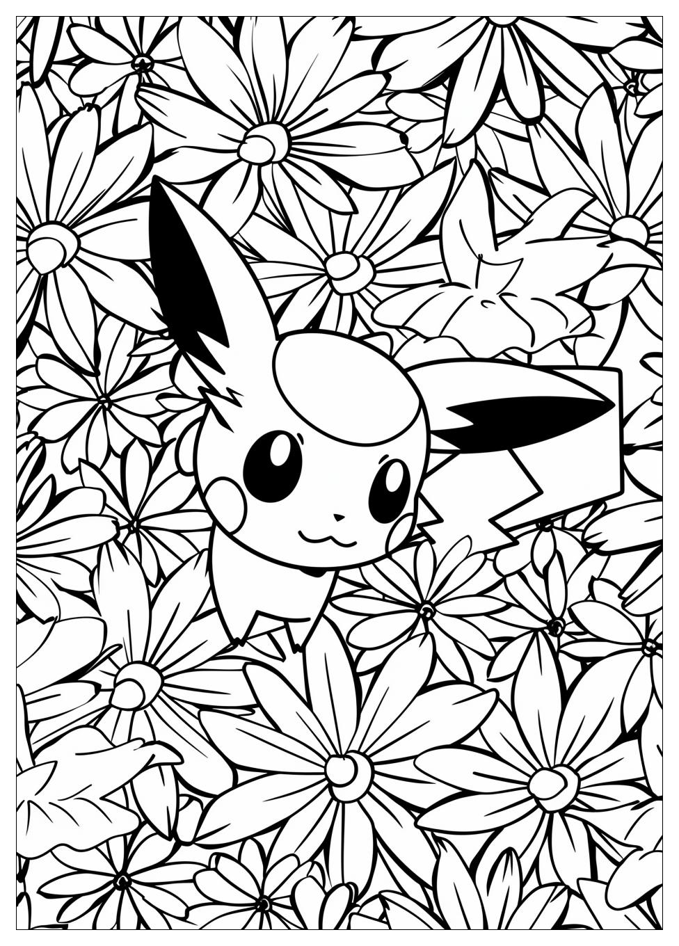 Pichu Coloring Pages-6