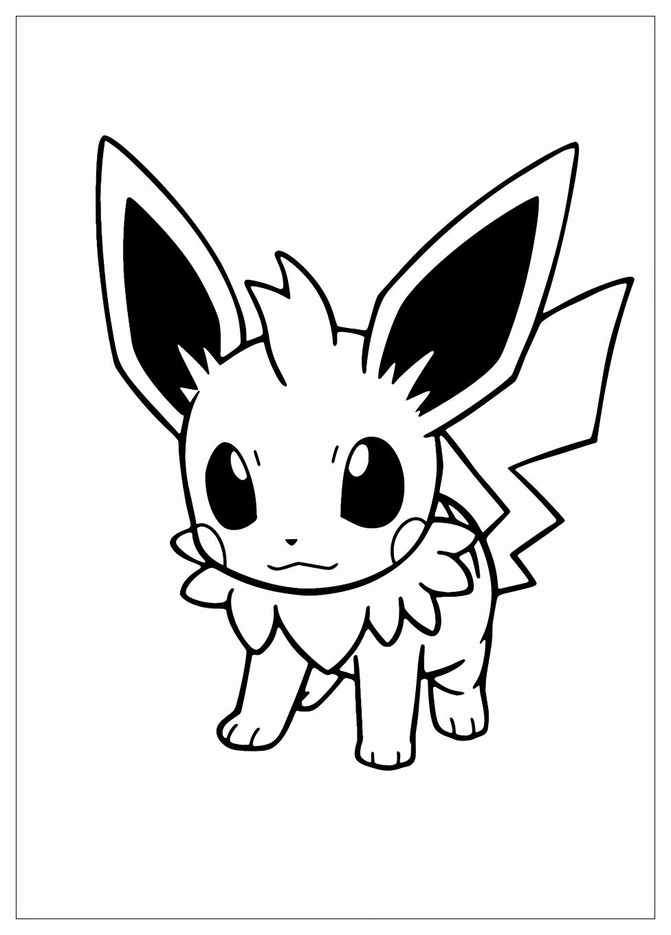 Pichu Coloring Pages-8