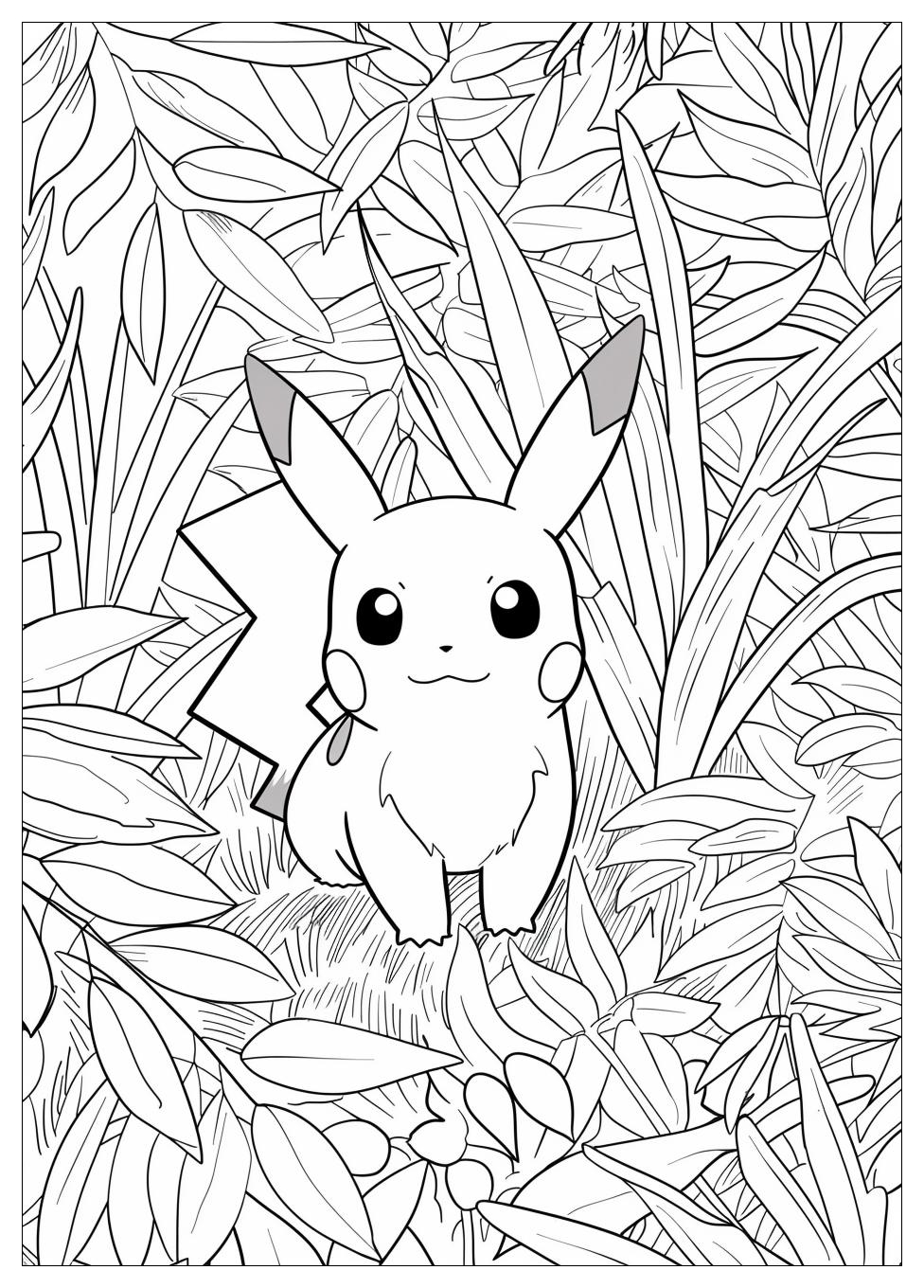 Pichu Coloring Pages-9