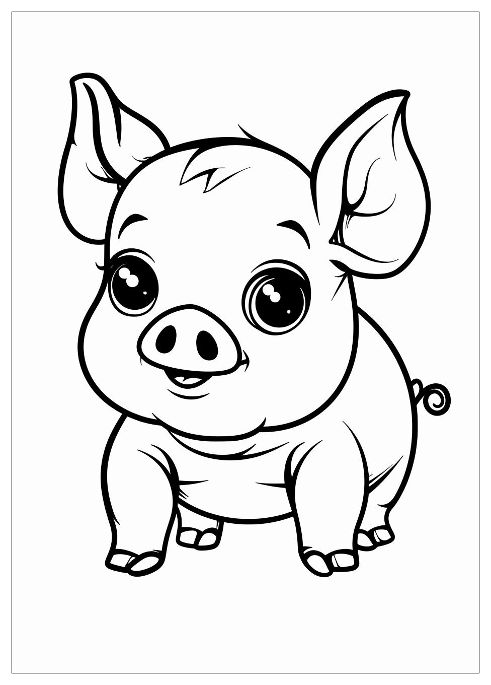 Pig Coloring Pages-1