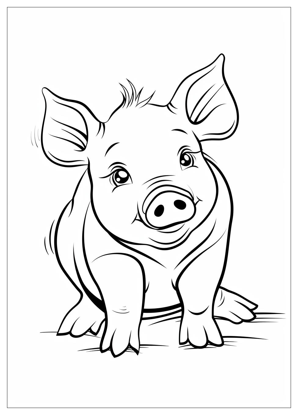 Pig Coloring Pages-2