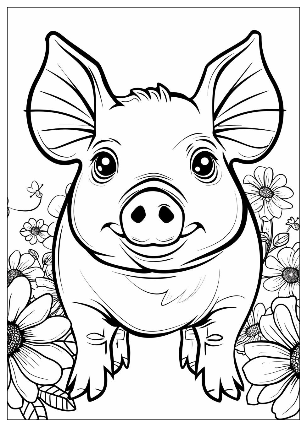 Pig Coloring Pages-3