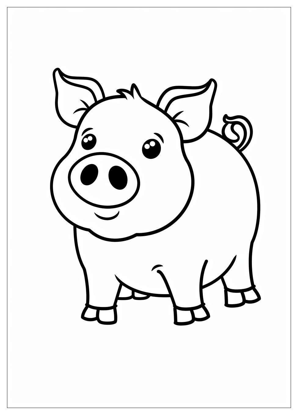 Pig Coloring Pages-4