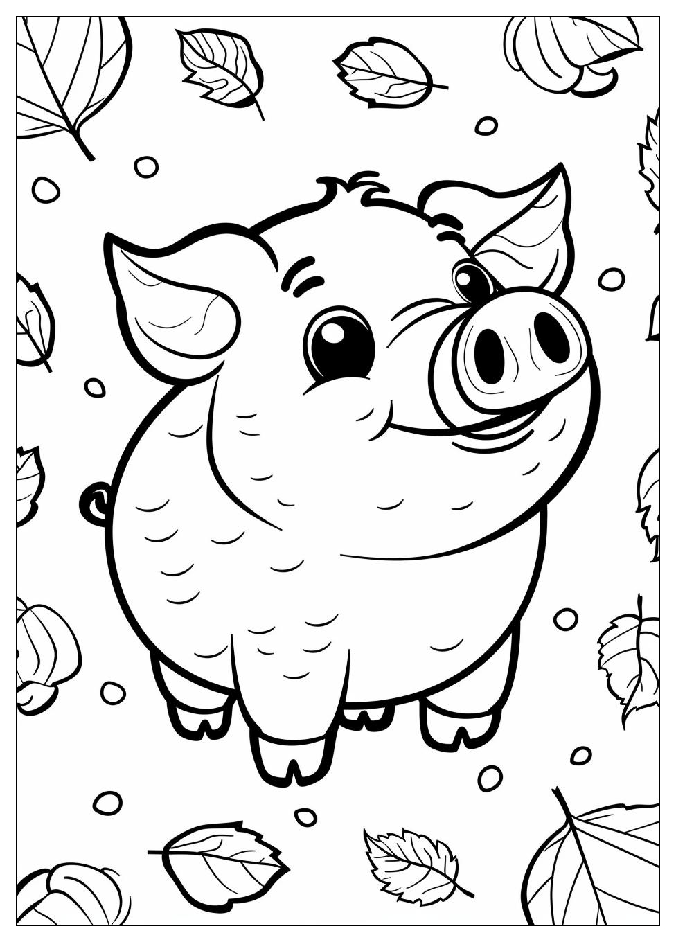 Pig Coloring Pages-5