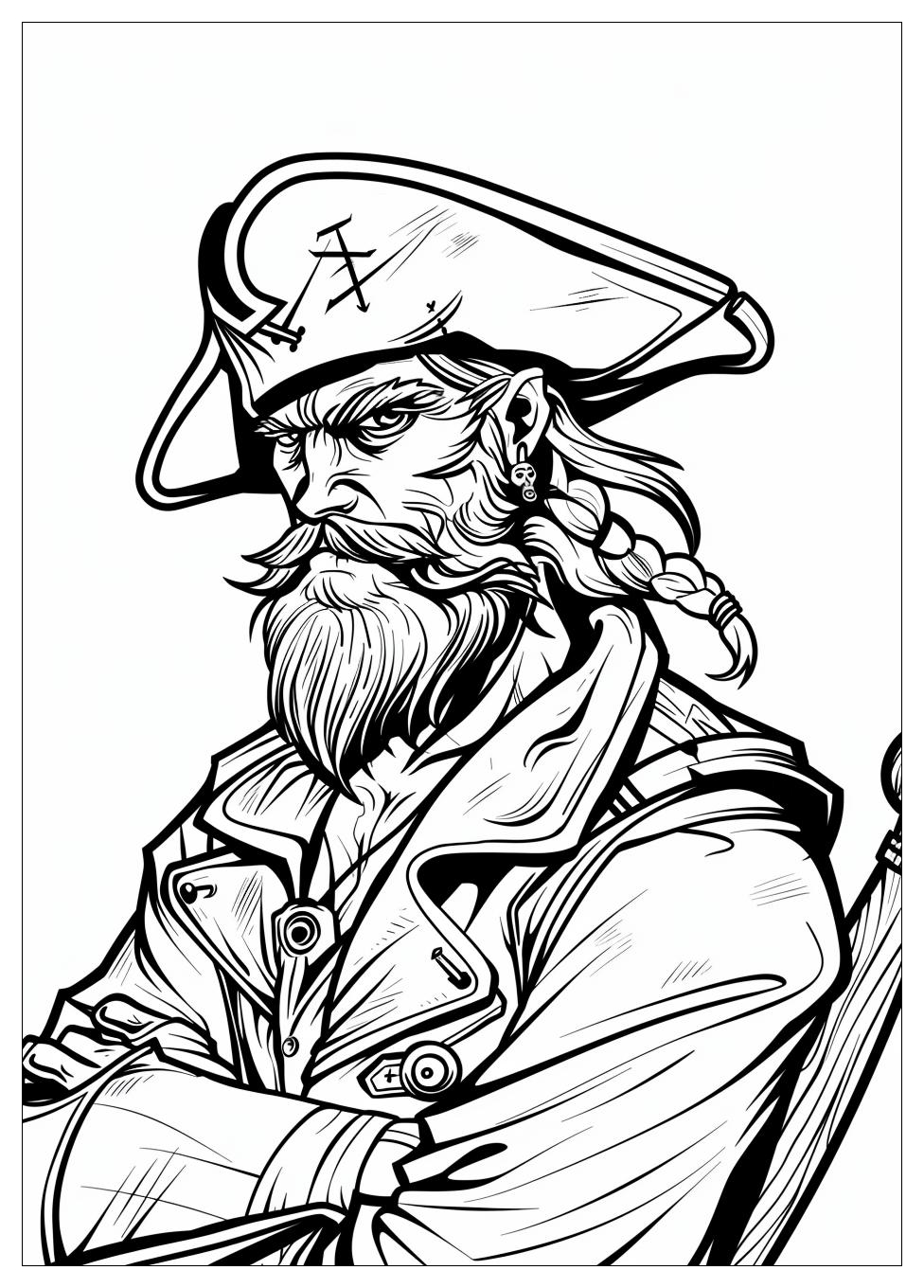 Pirate Coloring Pages-1