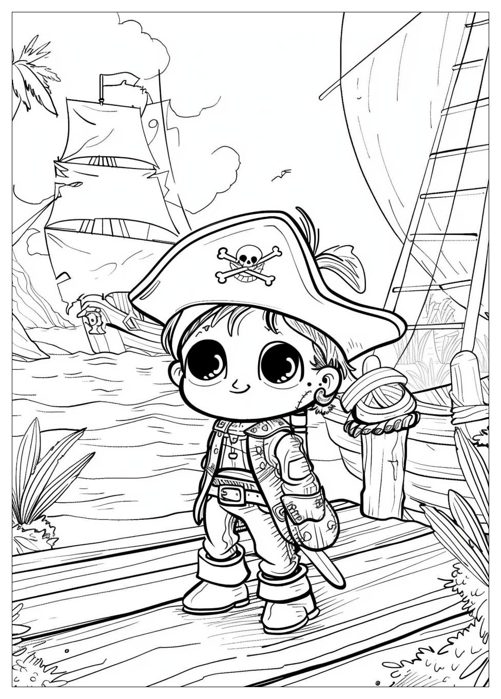 Pirate Coloring Pages-12