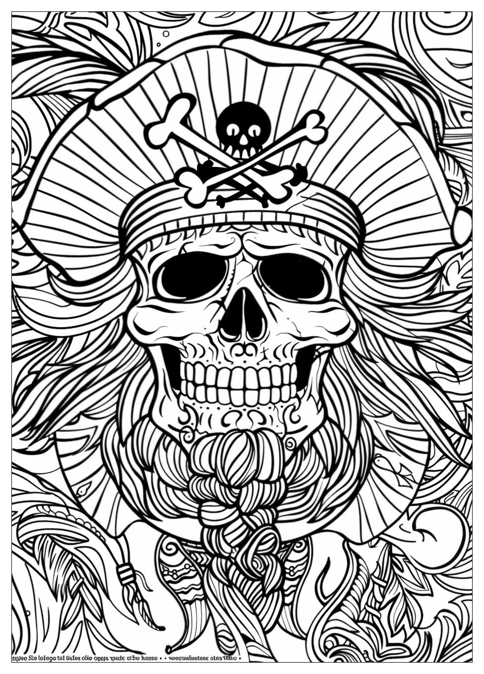 Pirate Coloring Pages-13